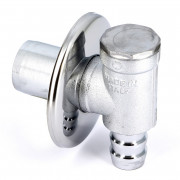 Сифон 32 мм х 22 мм (штуцер) для бытовой техники с пружинным клапаном 390 3/4'