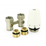 Комплект Uni-Fitt нижнего подключения для радиаторов Uni-Fitt, Purmo, Korado, Prado, прямой