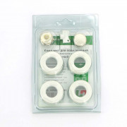 Комплект 1/2' для подключения радиаторов универсальный RAL 9010