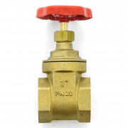 Задвижка В 1', PN20, латунь 23610G001206