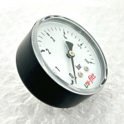 Манометр аксиальный 6 бар, диаметр 63 мм, 1/4