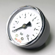 Манометр аксиальный 10 бар, диаметр 50 мм, 1/4