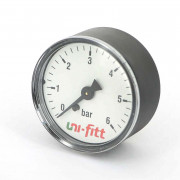 Манометр аксиальный 10 бар, диаметр 50 мм, 1/4