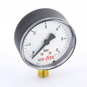 Манометр радиальный 10 бар, диаметр 63 мм, 1/4