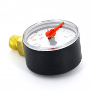 Манометр радиальный с индикаторной стрелкой 16 бар, диаметр 50 мм, 1/4