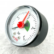 Манометр аксиальный с индикаторной стрелкой 4 бар, диаметр 50 мм, 1/4