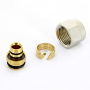 Соединитель обжим-В 16(2.0) х 1/2