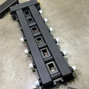 Коллектор на 5 контуров с гидравлическим разделителем