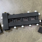 Коллектор на 4 контура с гидравлическим разделителем