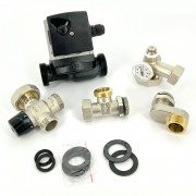 Насосно-смесительная группа SOLOMIX X с наружной резьбой 1