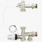 НСГ DN25, с 3-х ход. клапаном, Uni-Fitt ECP 25/60 180