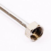 Трубка 10 мм хромированная с накидной гайкой 1/2