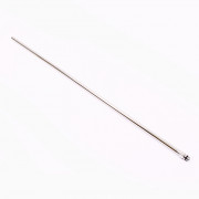 Трубка 10 мм хромированная для смесителя М10х1, 60 см 114m1060