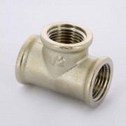 Тройник В 1/2' никелированный 10130N040404