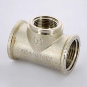 Тройник В 1' х 3/4' х 1' никелированный 10130N060506