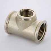 Тройник В 1' х 3/4' х 1' никелированный 10130N060506