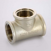 Тройник В 1' никелированный 10130N060606