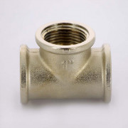 Тройник В 1' никелированный 10130N060606