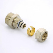 Муфта обж-Н 16 х 3/4' никелированная 10312N001605