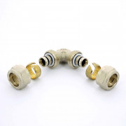 Угол обж 16 никелированный 10320N161600