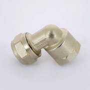 Угол обж-В 16 х 1/2' никелированный 10321N001604