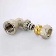 Угол обж-В 20 х 3/4' никелированный 10321N002005