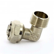 Угол обж-Н 20 х 3/4' никелированный 10322N002005