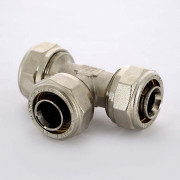 Тройник обж 26 никелированный 10330N262626