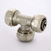 Тройник обж 26 никелированный 10330N262626