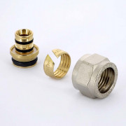 Соединитель обжим-В 16(2.0) х 1/2