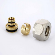 Соединитель обжим-В 16(2.0) х 3/4