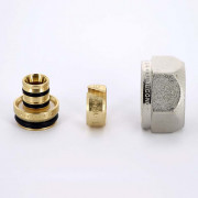 Соединитель обжим-В 16(2.0) х 3/4