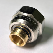 Соединитель обжим-В 20(2.0) х 3/4