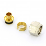 Соединитель обжим-В 16(2.0) х 1/2