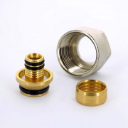 Соединитель обжим-В 16(2.0) х 3/4