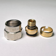 Соединитель обжим-В 16(2.0) х 1/2