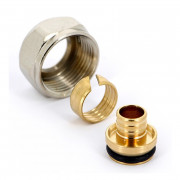 Соединитель обжим-В 16(2.2)х3/4