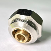 Соединитель обжим-В 16(2.2) х 3/4