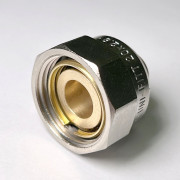 Соединитель обжим-В 20(2.8) х 3/4