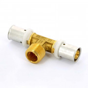 Тройник пресс-Н 16 х 1/2' х 16 10532G160416