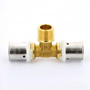 Тройник пресс-Н 20 х 1/2' х 20 10532G200420