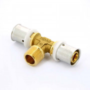 Тройник пресс-Н 20 х 1/2' х 20 10532G200420