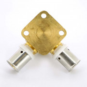 Водорозетка пресс-В 16 х 1/2' x 16 3-х плоскостная 10523G160416