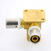 Водорозетка пресс-В 16 х 1/2' x 16 3-х плоскостная 10523G160416