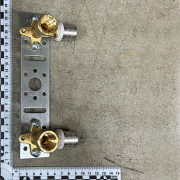 Водорозетка пресс-В 20 x 1/2' двойная на планке 10528G002004