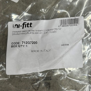 Водорозетка пресс-В 20 x 1/2' двойная на планке 10528G002004