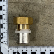 Муфта пресс-В 26 x 1' с накидной гайкой, плоской прокладкой 10563G002606