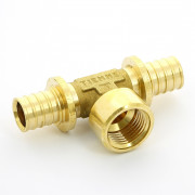 Тройник аксиальный-В 20 х 1/2