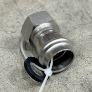 Муфта пресс-В 22 х 3/4