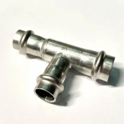 Тройник пресс 18 х 15 х 15, нержавеющая сталь